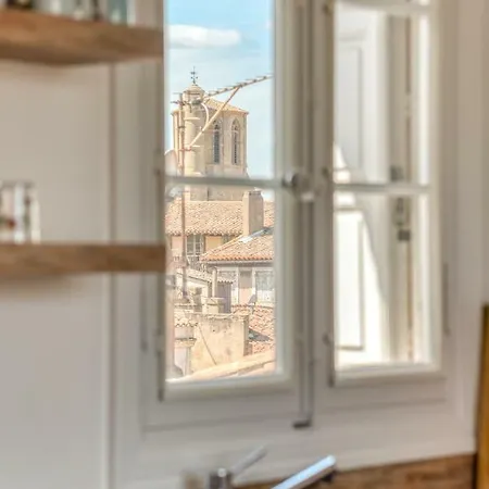 Wine Loft, Terrasse Et Vue Extraordinaire Sur La Cite Medievale * קרקסון